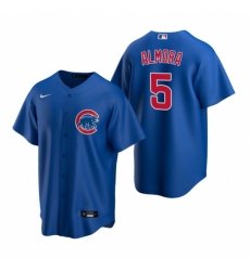 Mens Nike Chicago Cubs 5 Albert Almora Jr Royal Alternate Stitched Baseball Jersey Mens Nike Chicago Cubs 5 Albert Almora Jr Royal Alternate Stitched Baseball Jersey
