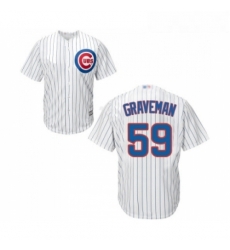Youth Chicago Cubs 59 Kendall Graveman Authentic White Home Cool Base Baseball Jersey Youth Chicago Cubs 59 Kendall Graveman Authentic White Home Cool Base Baseball Jersey