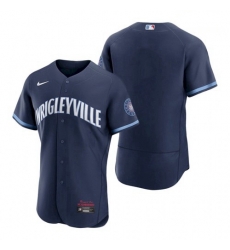 Youth Chicago Cubs Wrigleyville Navy 2021 City Connect Authentic Jersey Youth Chicago Cubs Wrigleyville Navy 2021 City Connect Authentic Jersey