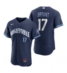 Youth Cubs Wrigleyville Kris Bryant Navy City Connect Authentic Jersey Youth Cubs Wrigleyville Kris Bryant Navy City Connect Authentic Jersey