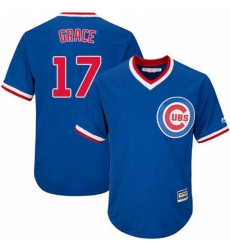 Youth Majestic Chicago Cubs 17 Mark Grace Replica Royal Blue Cooperstown Cool Base MLB Jersey Youth Majestic Chicago Cubs 17 Mark Grace Replica Royal Blue Cooperstown Cool Base MLB Jersey