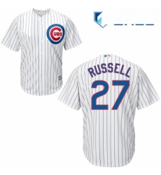 Youth Majestic Chicago Cubs 27 Addison Russell Authentic White Home Cool Base MLB Jersey Youth Majestic Chicago Cubs 27 Addison Russell Authentic White Home Cool Base MLB Jersey