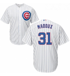 Youth Majestic Chicago Cubs 31 Greg Maddux Authentic White Home Cool Base MLB Jersey Youth Majestic Chicago Cubs 31 Greg Maddux Authentic White Home Cool Base MLB Jersey