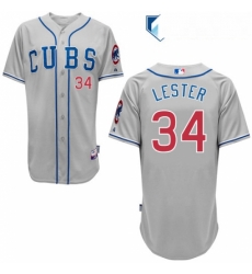 Youth Majestic Chicago Cubs 34 Jon Lester Authentic Grey Alternate Road Cool Base MLB Jersey Youth Majestic Chicago Cubs 34 Jon Lester Authentic Grey Alternate Road Cool Base MLB Jersey