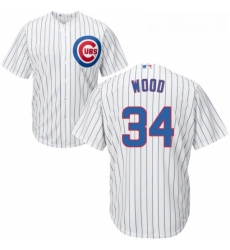 Youth Majestic Chicago Cubs 34 Kerry Wood Replica White Home Cool Base MLB Jersey Youth Majestic Chicago Cubs 34 Kerry Wood Replica White Home Cool Base MLB Jersey