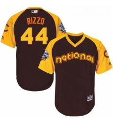 Youth Majestic Chicago Cubs 44 Anthony Rizzo Authentic Brown 2016 All Star National League BP Cool Base MLB Jersey Youth Majestic Chicago Cubs 44 Anthony Rizzo Authentic Brown 2016 All Star National League BP Cool Base MLB Jersey