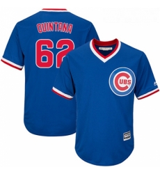 Youth Majestic Chicago Cubs 62 Jose Quintana Replica Royal Blue Cooperstown Cool Base MLB Jersey Youth Majestic Chicago Cubs 62 Jose Quintana Replica Royal Blue Cooperstown Cool Base MLB Jersey