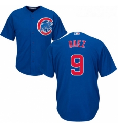 Youth Majestic Chicago Cubs 9 Javier Baez Replica Royal Blue Alternate Cool Base MLB Jersey Youth Majestic Chicago Cubs 9 Javier Baez Replica Royal Blue Alternate Cool Base MLB Jersey