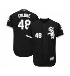 Mens Chicago White Sox 48 Alex Colome Black Alternate Flex Base Authentic Collection Baseball Jersey Mens Chicago White Sox 48 Alex Colome Black Alternate Flex Base Authentic Collection Baseball Jersey