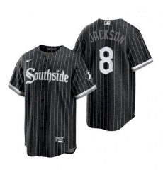 Men's Chicago White Sox Southside Bo Jackson Black 2021 Authentic Jersey Men's Chicago White Sox Southside Bo Jackson Black 2021 Authentic Jersey
