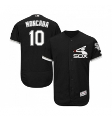 Mens Majestic Chicago White Sox 10 Yoan Moncada Black Flexbase Authentic Collection MLB Jerseys Mens Majestic Chicago White Sox 10 Yoan Moncada Black Flexbase Authentic Collection MLB Jerseys