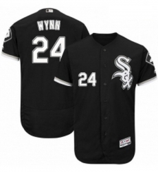 Mens Majestic Chicago White Sox 24 Early Wynn Black Flexbase Authentic Collection MLB Jersey Mens Majestic Chicago White Sox 24 Early Wynn Black Flexbase Authentic Collection MLB Jersey
