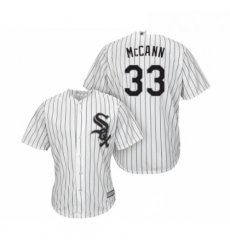Youth Chicago White Sox 33 James McCann Replica White Home Cool Base Baseball Jersey Youth Chicago White Sox 33 James McCann Replica White Home Cool Base Baseball Jersey