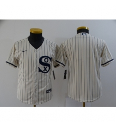 Youth Chicago White Sox Blank Cream 2021 Field of Dreams Jersey Youth Chicago White Sox Blank Cream 2021 Field of Dreams Jersey