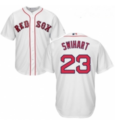 Youth Majestic Boston Red Sox 23 Blake Swihart Replica White Home Cool Base MLB Jersey Youth Majestic Boston Red Sox 23 Blake Swihart Replica White Home Cool Base MLB Jersey