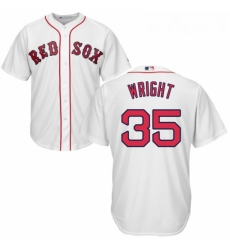 Youth Majestic Boston Red Sox 35 Steven Wright Replica White Home Cool Base MLB Jersey Youth Majestic Boston Red Sox 35 Steven Wright Replica White Home Cool Base MLB Jersey