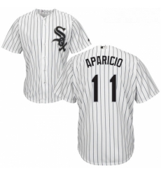 Youth Majestic Chicago White Sox 11 Luis Aparicio Authentic White Home Cool Base MLB Jersey Youth Majestic Chicago White Sox 11 Luis Aparicio Authentic White Home Cool Base MLB Jersey