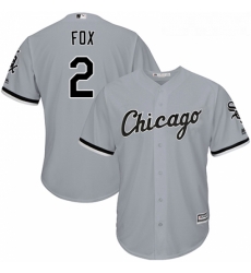Youth Majestic Chicago White Sox 2 Nellie Fox Authentic Grey Road Cool Base MLB Jersey Youth Majestic Chicago White Sox 2 Nellie Fox Authentic Grey Road Cool Base MLB Jersey