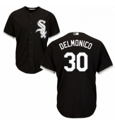 Youth Majestic Chicago White Sox 30 Nicky Delmonico Authentic Black Alternate Home Cool Base MLB Jersey Youth Majestic Chicago White Sox 30 Nicky Delmonico Authentic Black Alternate Home Cool Base MLB Jersey