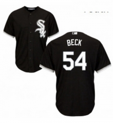 Youth Majestic Chicago White Sox 54 Chris Beck Authentic Black Alternate Home Cool Base MLB Jersey Youth Majestic Chicago White Sox 54 Chris Beck Authentic Black Alternate Home Cool Base MLB Jersey