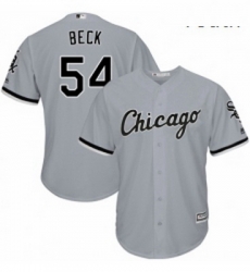 Youth Majestic Chicago White Sox 54 Chris Beck Authentic Grey Road Cool Base MLB Jersey Youth Majestic Chicago White Sox 54 Chris Beck Authentic Grey Road Cool Base MLB Jersey