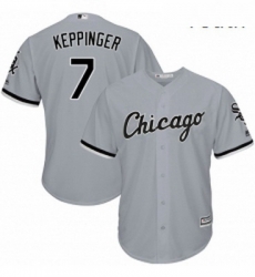 Youth Majestic Chicago White Sox 7 Jeff Keppinger Authentic Grey Road Cool Base MLB Jersey Youth Majestic Chicago White Sox 7 Jeff Keppinger Authentic Grey Road Cool Base MLB Jersey