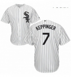 Youth Majestic Chicago White Sox 7 Jeff Keppinger Replica White Home Cool Base MLB Jersey Youth Majestic Chicago White Sox 7 Jeff Keppinger Replica White Home Cool Base MLB Jersey