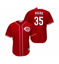 Mens Cincinnati Reds 35 Tanner Roark Replica Red Alternate Cool Base Baseball Jersey Mens Cincinnati Reds 35 Tanner Roark Replica Red Alternate Cool Base Baseball Jersey