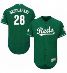 Mens Majestic Cincinnati Reds 28 Anthony DeSclafani Green Celtic Flexbase Authentic Collection MLB Jersey Mens Majestic Cincinnati Reds 28 Anthony DeSclafani Green Celtic Flexbase Authentic Collection MLB Jersey