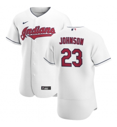 Men Cleveland Indians 23 Daniel Johnson Men Nike White Home 2020 Flex Base Team MLB Jersey Men Cleveland Indians 23 Daniel Johnson Men Nike White Home 2020 Flex Base Team MLB Jersey