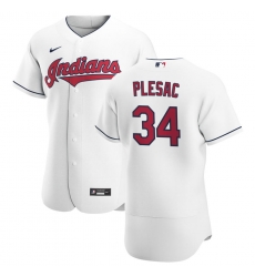 Men Cleveland Indians 34 Zach Plesac Men Nike White Home 2020 Flex Base Team MLB Jersey Men Cleveland Indians 34 Zach Plesac Men Nike White Home 2020 Flex Base Team MLB Jersey