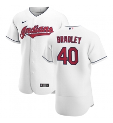 Men Cleveland Indians 40 Bobby Bradley Men Nike White Home 2020 Flex Base Team MLB Jersey Men Cleveland Indians 40 Bobby Bradley Men Nike White Home 2020 Flex Base Team MLB Jersey