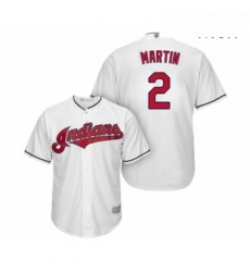 Mens Cleveland Indians 2 Leonys Martin Replica White Home Cool Base Baseball Jersey Mens Cleveland Indians 2 Leonys Martin Replica White Home Cool Base Baseball Jersey