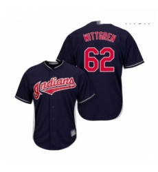 Mens Cleveland Indians 62 Nick Wittgren Replica Navy Blue Alternate 1 Cool Base Baseball Jersey Mens Cleveland Indians 62 Nick Wittgren Replica Navy Blue Alternate 1 Cool Base Baseball Jersey