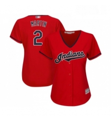 Womens Cleveland Indians 2 Leonys Martin Replica Scarlet Alternate 2 Cool Base Baseball Jersey Womens Cleveland Indians 2 Leonys Martin Replica Scarlet Alternate 2 Cool Base Baseball Jersey