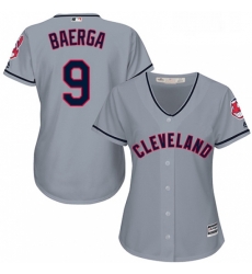 Womens Majestic Cleveland Indians 9 Carlos Baerga Replica Grey Road Cool Base MLB Jersey Womens Majestic Cleveland Indians 9 Carlos Baerga Replica Grey Road Cool Base MLB Jersey