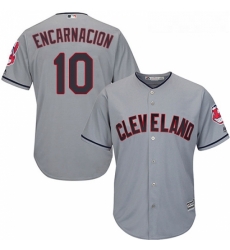 Youth Majestic Cleveland Indians 10 Edwin Encarnacion Authentic Grey Road Cool Base MLB Jersey Youth Majestic Cleveland Indians 10 Edwin Encarnacion Authentic Grey Road Cool Base MLB Jersey