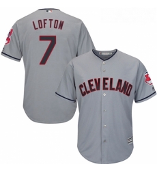 Youth Majestic Cleveland Indians 7 Kenny Lofton Replica Grey Road Cool Base MLB Jersey Youth Majestic Cleveland Indians 7 Kenny Lofton Replica Grey Road Cool Base MLB Jersey