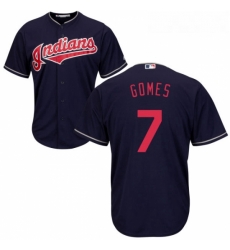 Youth Majestic Cleveland Indians 7 Yan Gomes Replica Navy Blue Alternate 1 Cool Base MLB Jersey Youth Majestic Cleveland Indians 7 Yan Gomes Replica Navy Blue Alternate 1 Cool Base MLB Jersey