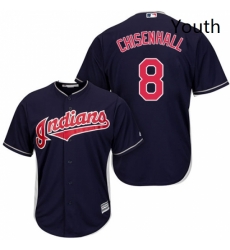 Youth Majestic Cleveland Indians 8 Lonnie Chisenhall Authentic Navy Blue Alternate 1 Cool Base MLB Jersey Youth Majestic Cleveland Indians 8 Lonnie Chisenhall Authentic Navy Blue Alternate 1 Cool Base MLB Jersey