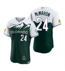 Men Nike Nike Colorado Rockies #24 Ryan McMahon City Connect Stitched Flex Base Baseball Jersey Men Nike Nike Colorado Rockies #24 Ryan McMahon City Connect Stitched Flex Base Baseball Jersey