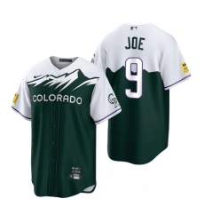 Men Nike Nike Colorado Rockies #9 Connor Joe City Connect Stitched Baseball Jersey Men Nike Nike Colorado Rockies #9 Connor Joe City Connect Stitched Baseball Jersey