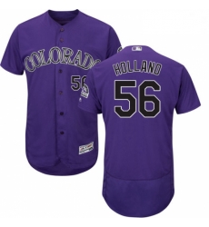 Mens Majestic Colorado Rockies 56 Greg Holland Purple Flexbase Authentic Collection MLB Jersey Mens Majestic Colorado Rockies 56 Greg Holland Purple Flexbase Authentic Collection MLB Jersey