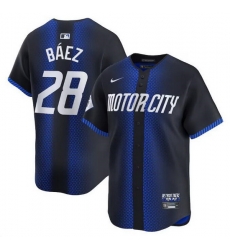 Men Detroit Tigers 28 Javier B E1ez 2024 Navy City Connect Cool Base Limited Jersey Men Detroit Tigers 28 Javier B E1ez 2024 Navy City Connect Cool Base Limited Jersey