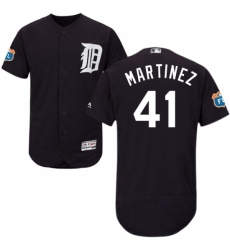 Mens Majestic Detroit Tigers 41 Victor Martinez Navy Blue Alternate Flex Base Authentic Collection MLB Jersey Mens Majestic Detroit Tigers 41 Victor Martinez Navy Blue Alternate Flex Base Authentic Collection MLB Jersey