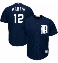 Youth Majestic Detroit Tigers 12 Leonys Martin Replica Navy Blue Alternate Cool Base MLB Jersey Youth Majestic Detroit Tigers 12 Leonys Martin Replica Navy Blue Alternate Cool Base MLB Jersey