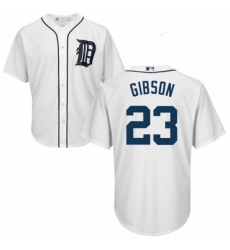 Youth Majestic Detroit Tigers 23 Kirk Gibson Replica White Home Cool Base MLB Jersey Youth Majestic Detroit Tigers 23 Kirk Gibson Replica White Home Cool Base MLB Jersey