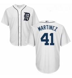 Youth Majestic Detroit Tigers 41 Victor Martinez Authentic White Home Cool Base MLB Jersey Youth Majestic Detroit Tigers 41 Victor Martinez Authentic White Home Cool Base MLB Jersey