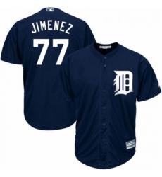 Youth Majestic Detroit Tigers 77 Joe Jimenez Replica Navy Blue Alternate Cool Base MLB Jersey Youth Majestic Detroit Tigers 77 Joe Jimenez Replica Navy Blue Alternate Cool Base MLB Jersey