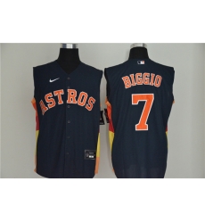 Astros 7 Craig Biggio Navy Nike Cool Base Sleeveless Jersey Astros 7 Craig Biggio Navy Nike Cool Base Sleeveless Jersey